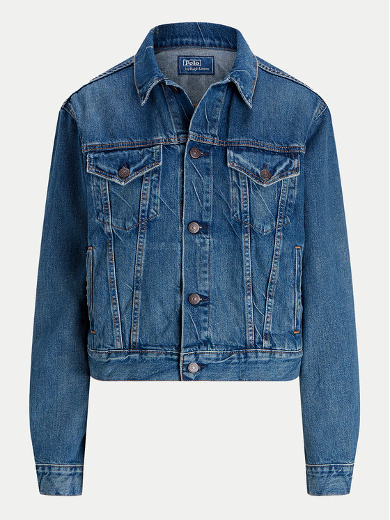 Polo Ralph Lauren Polo Ralph Lauren Kurtka jeansowa 211969408001 Niebieski Relaxed Fit