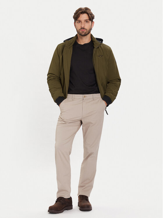 Aeronautica Militare Aeronautica Militare Bomber-jakk 252AB3026UCT03264 Roheline Regular Fit