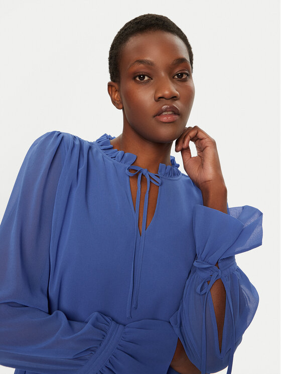 JOOP! JOOP! Kokteilinė suknelė 10018884 30046885 Mėlyna Regular Fit