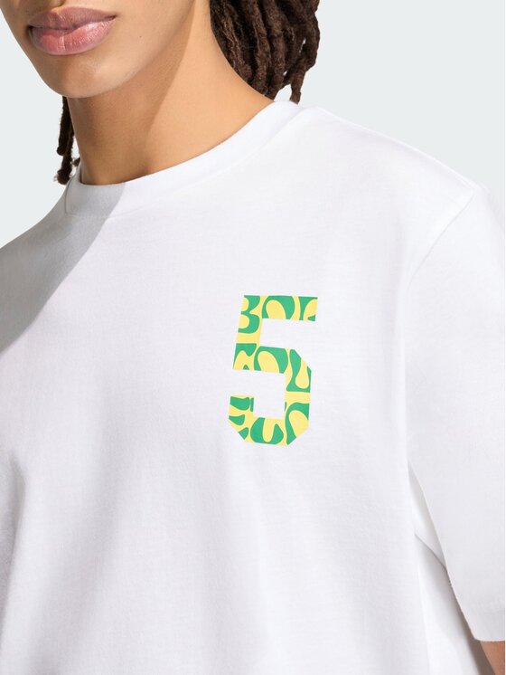 adidas adidas T-Shirt 165126 Biały Regular Fit