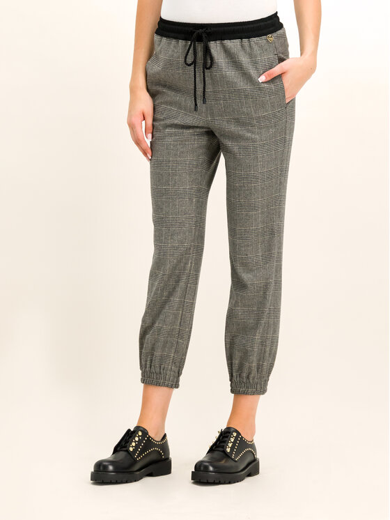 TWINSET TWINSET Szövet nadrág 192TT2441 Szürke Regular Fit