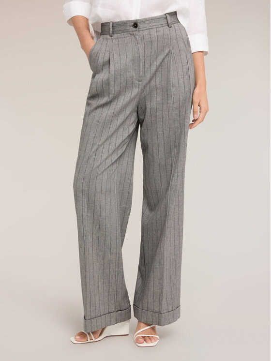 Motivi Motivi Pantaloni di tessuto P093Q004553N0S3 Grigio Over Fit