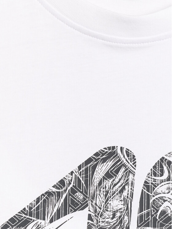 4F 4F T-Shirt WINTER CODE Biały Regular Fit