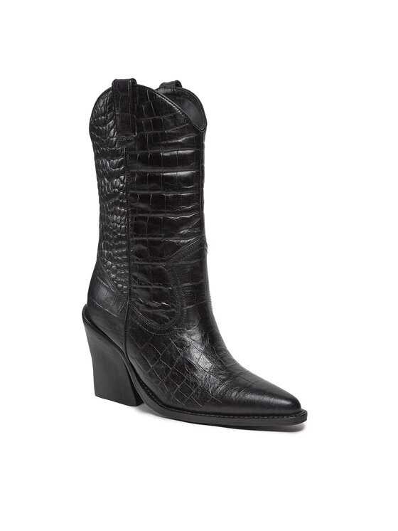 Bronx Bottines Western 34125 ED Noir Modivo