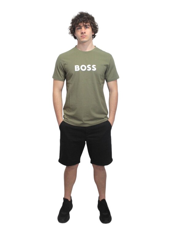 BOSS BOSS T-Shirt q-roa-30829 Kolorowy Regular Fit