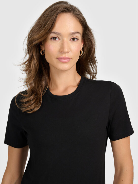 4F 4F T-Shirt NOS Czarny Regular Fit