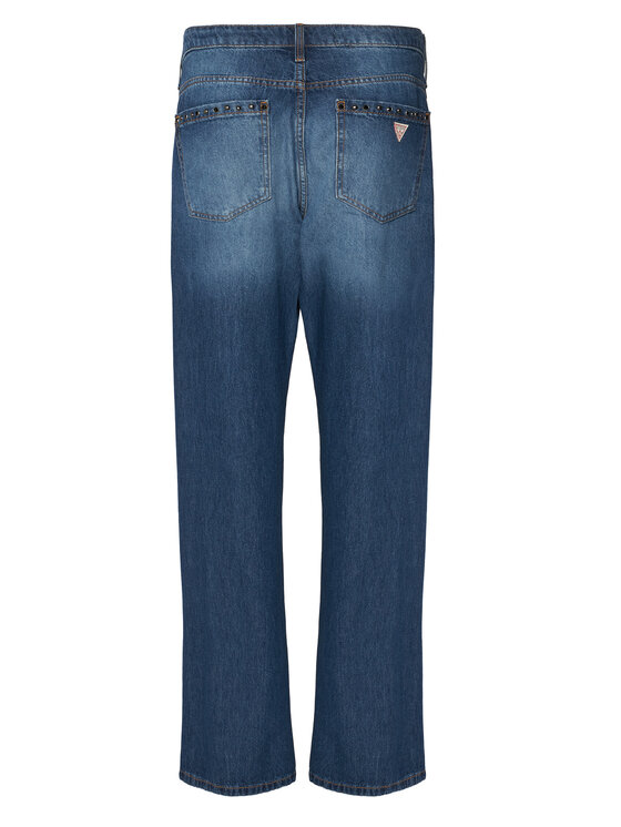 Guess Guess Jeansy W6YA3W D1356 Niebieski Wide Leg