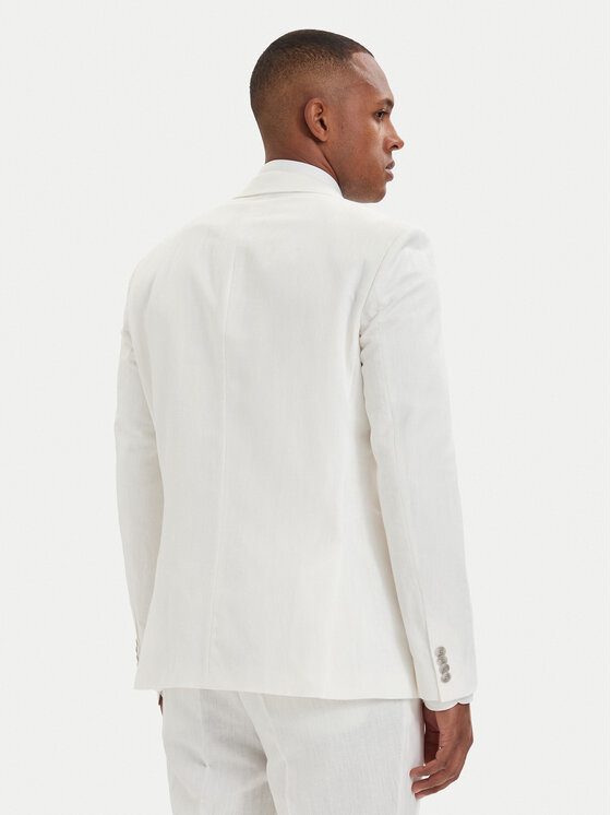 HUGO HUGO Костюм Henry 50559672 Кремав Slim Fit