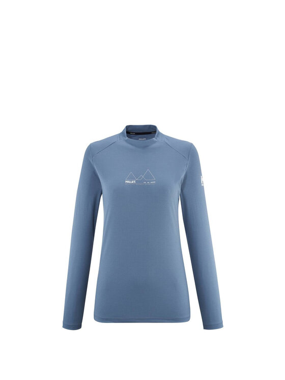 Millet Millet Koszulka techniczna Kamet Ts Ls W Niebieski Active Fit