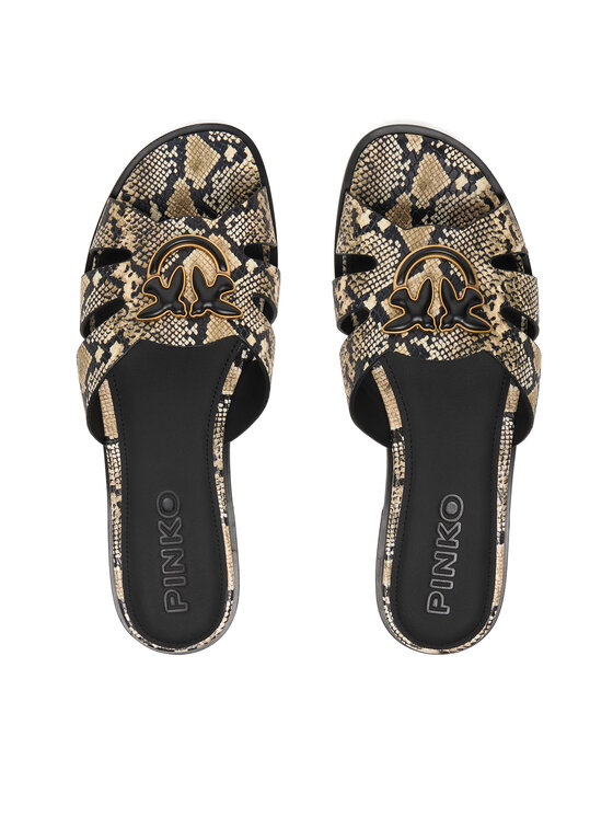 PINKO PINKO Šlepetės Milly 04 SD0463 P042 Smėlio