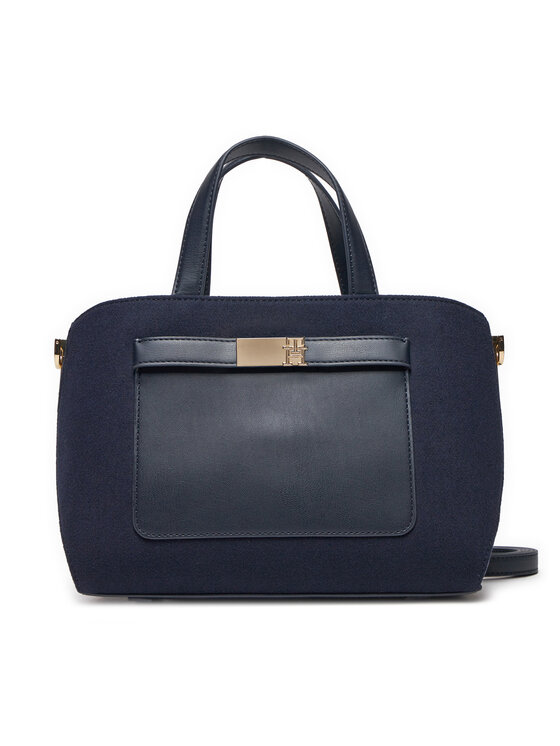 Tommy Hilfiger Tommy Hilfiger Дамска чанта AW0AW16471 Тъмносин