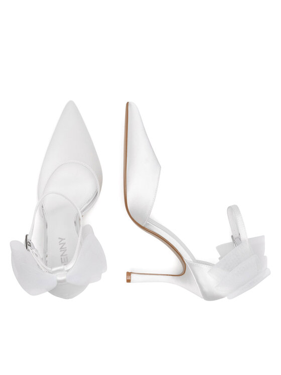 JENNY JENNY Pantofi cu toc subțire SS2842 Alb