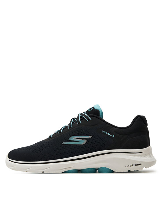 Skechers Skechers Sneakersy Go Walk 7-Cosmic Waves 125215/BKTQ Czarny