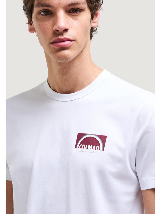 Colmar Colmar T-shirt 7547 6SH Bianco Casual Fit