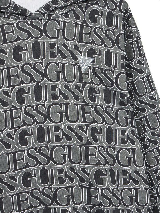 Guess Guess Bluză J5YQ02 KAD74 Gri Oversize
