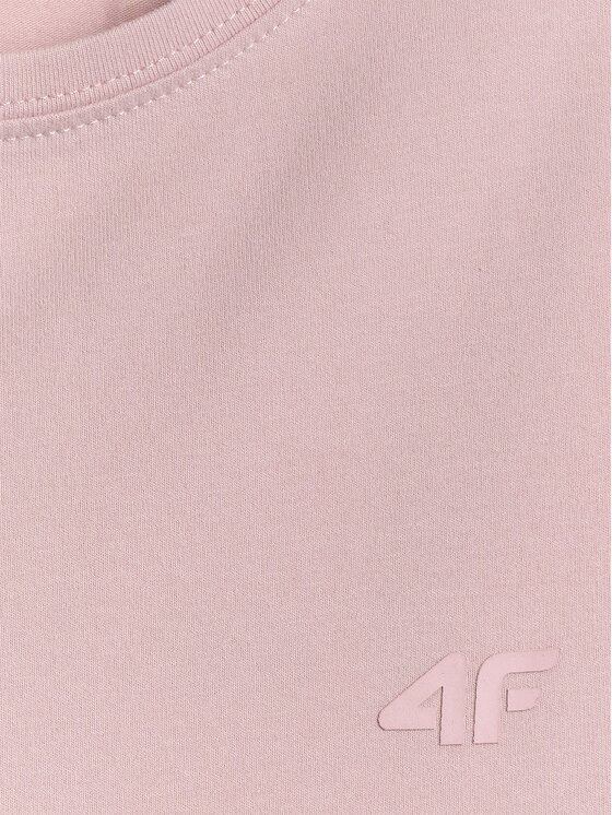 4F 4F T-shirt 4FRSS26TTSHF3628-56S Rosa Slim Fit