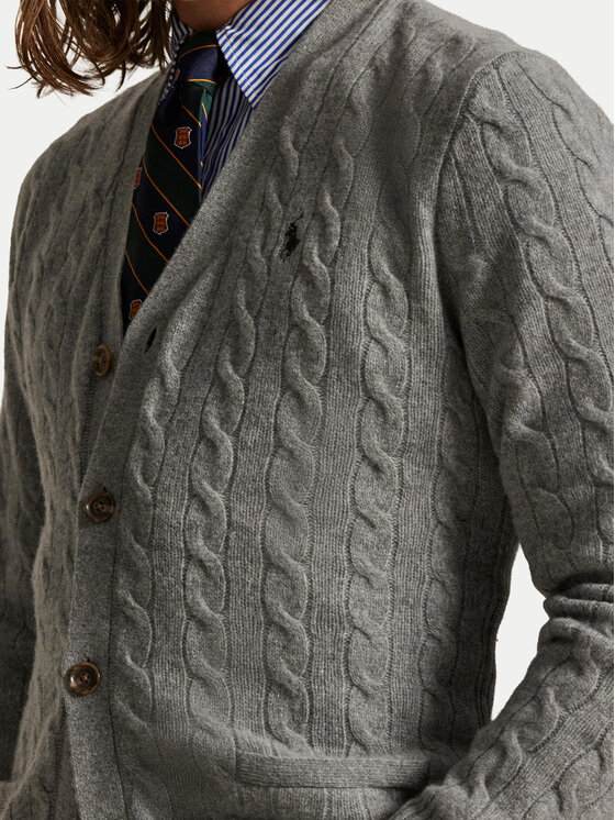 Polo Ralph Lauren Polo Ralph Lauren Cardigan 710949808005 Grigio Regular Fit