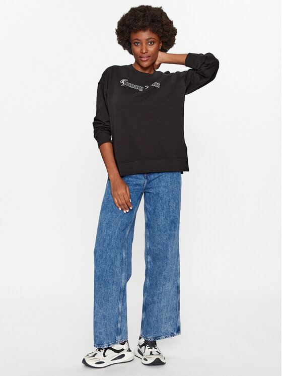 Tommy Jeans Tommy Jeans Farmer Claire DW0DW16653 Kék Wide Leg