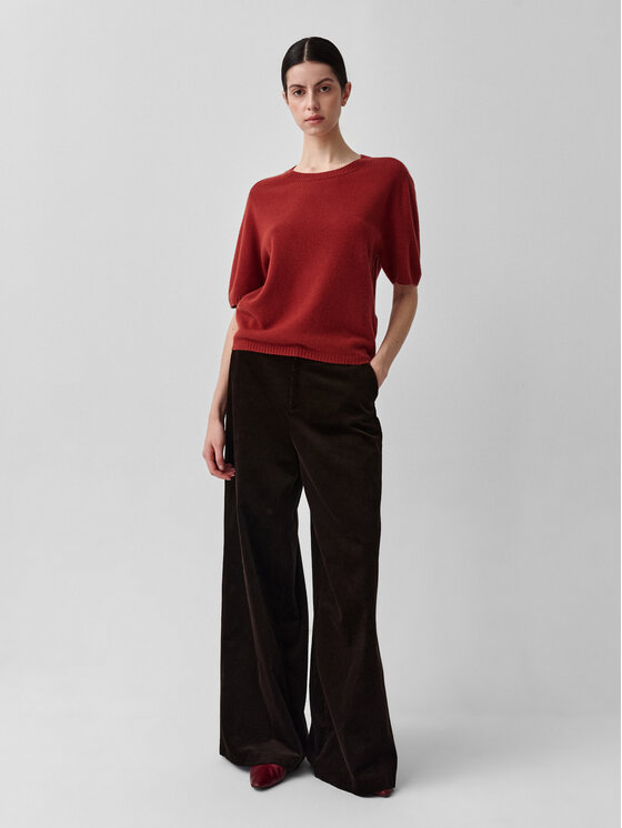 TATUUM TATUUM Sweter SEMITRI Czerwony Classic Fit