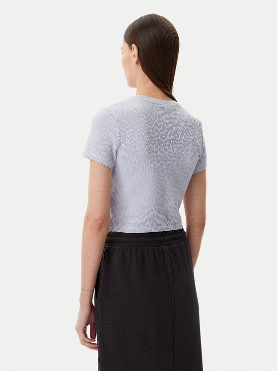 Puma Puma Тишърт Dare To 629806 Светлосиньо Slim Fit