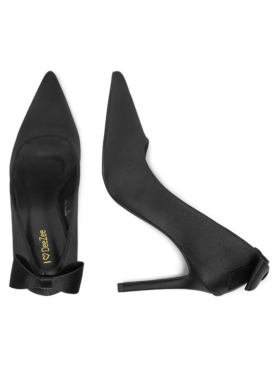 DeeZee DeeZee Pantofi cu toc subțire HD230755 Negru