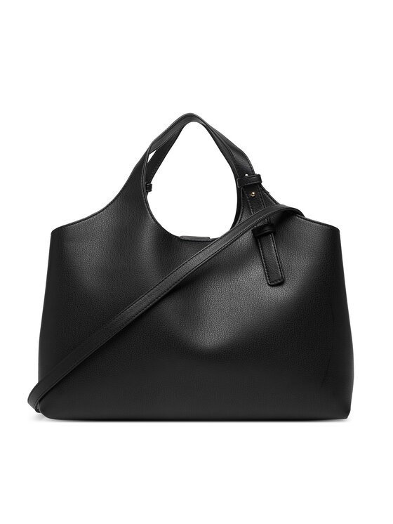 Tommy Hilfiger Tommy Hilfiger Rankinė Th Logo Satchel AW0AW18282 Juoda