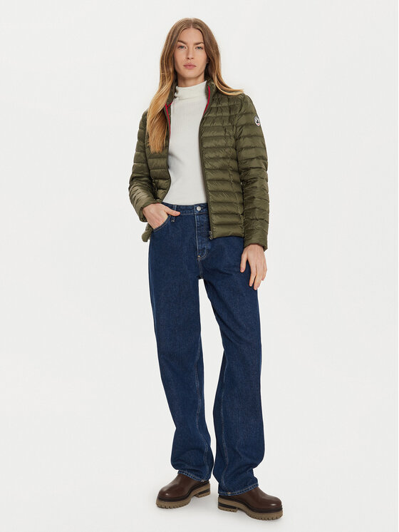Jott Jott Pernata jakna Cha P000WDOW02 Zelena Slim Fit