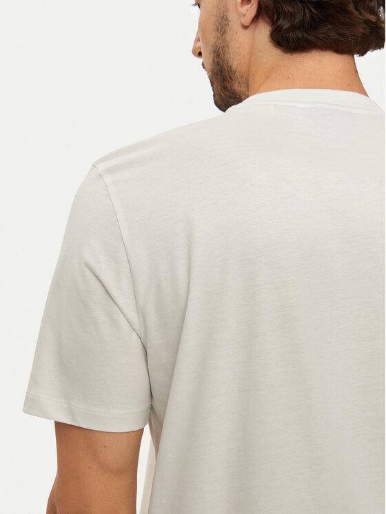 HUGO Hugo T-krekls Dayaking 50523979 Écru Regular Fit
