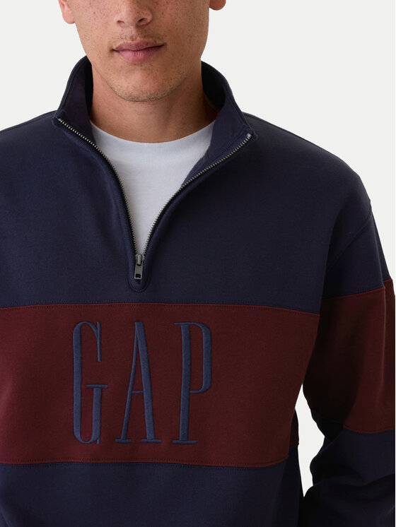 Gap Gap Pulóver 526848-00 Sötétkék Oversize