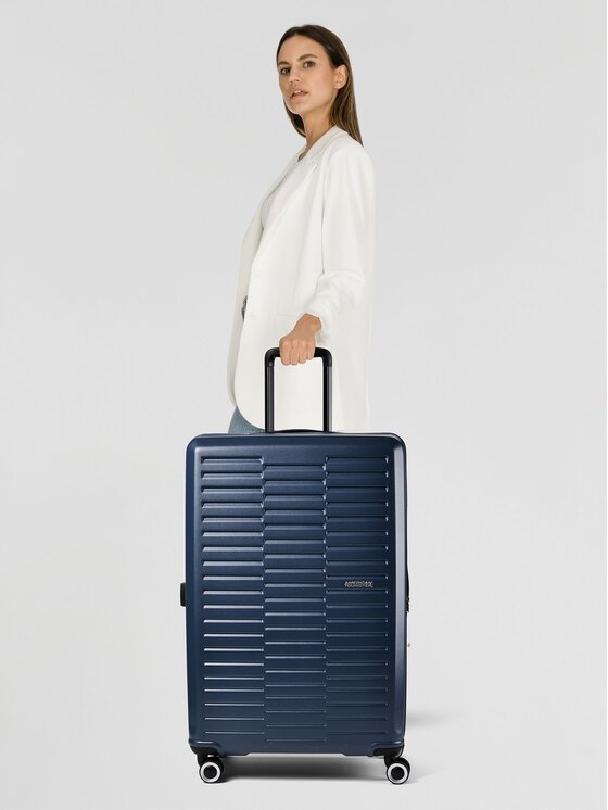 American Tourister American Tourister Walizka średnia 332561 Niebieski jasny