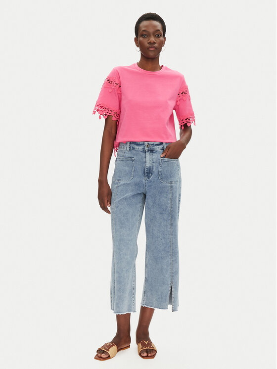 Morgan Morgan T-krekls 251-DFUTUR M Rozā Regular Fit