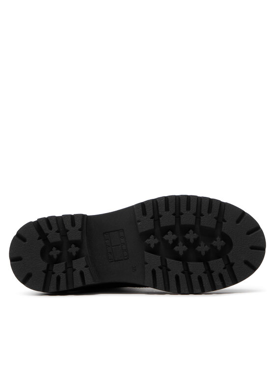 Tommy Jeans Tommy Jeans Pohodni čevlji Foxing Boot EN0EN01903 Črna