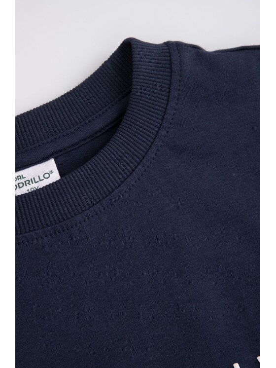 Coccodrillo Coccodrillo Tričko WC6143207MBJ-015 Tmavomodrá Regular Fit