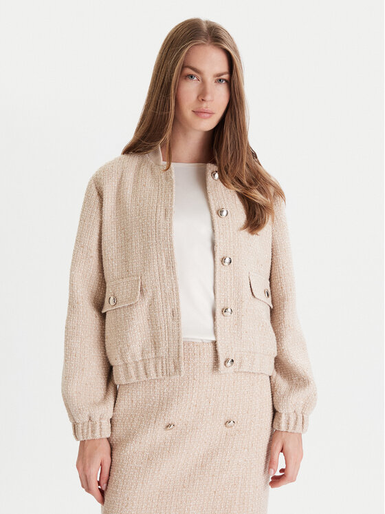 JOOP! JOOP! Bomber striukė 58 253J58Jewel 30047954 Smėlio Regular Fit
