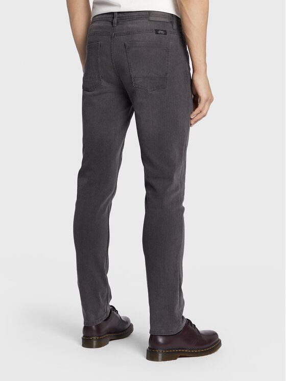 Blend Blend Jeansy Twister 20715000 Szary Slim Fit