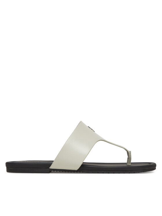 Calvin Klein Jeans Calvin Klein Jeans Japonki Flat Sandal Toepost Mg YW0YW01691 Biały