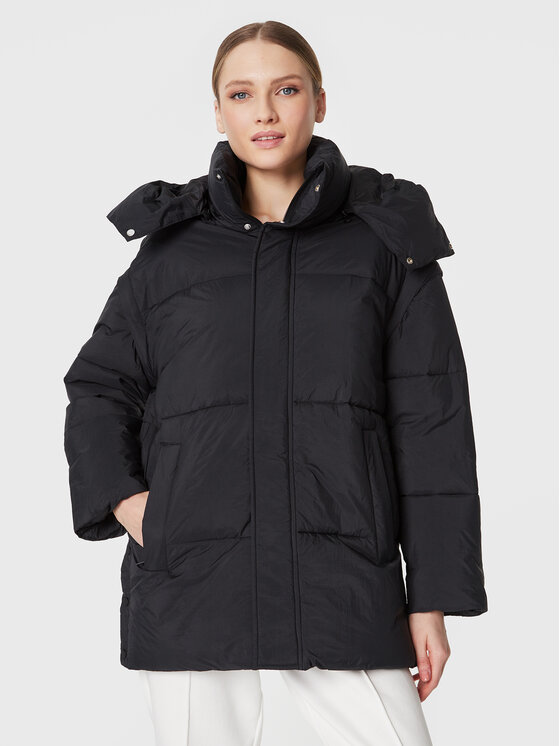 Outhorn Zimné bundy TDJAF015 Čierna Relaxed Fit