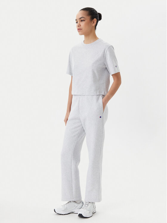 Champion Champion Teplákové nohavice 117983 Sivá Slim Fit