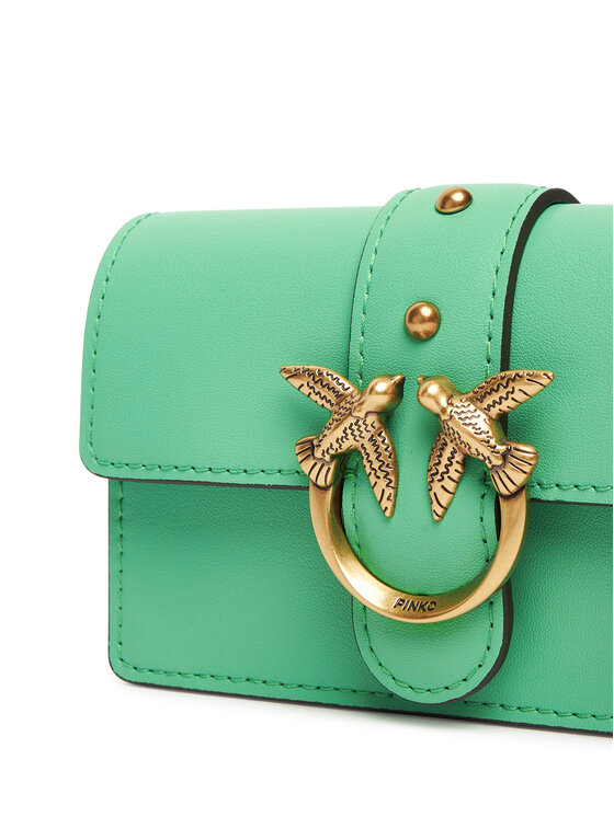 PINKO PINKO Borsetta Love One Micro C . AI 24-25 PCPL 100064 A0F1 Verde