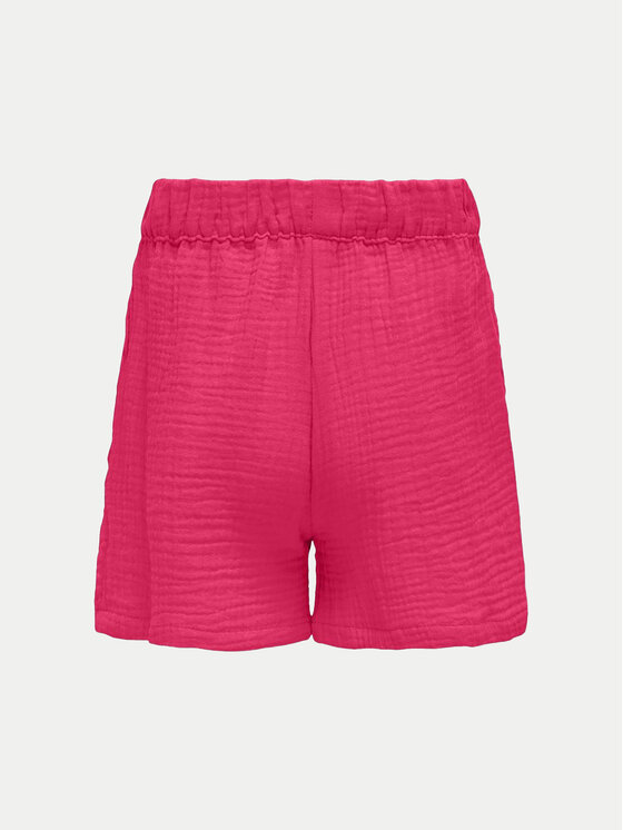 Kids ONLY Kids ONLY Šortky z materiálu Thyra 15293680 Růžová Regular Fit