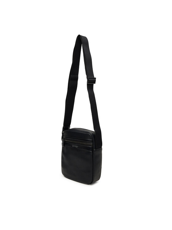 Calvin Klein Calvin Klein Crossover torbica Zip Reporter LV04D3264G Crna