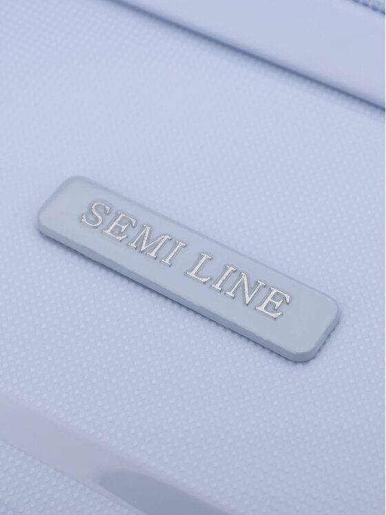 Semi Line Semi Line Μεγάλη Βαλίτσα T5907-4 Γαλάζιο