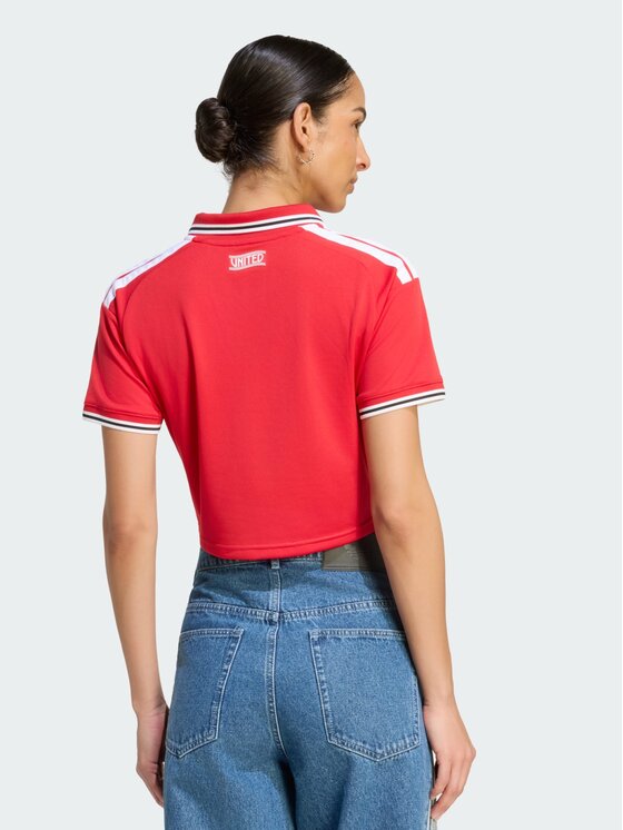 adidas adidas Koszulka techniczna 169717 Czerwony Regular Fit