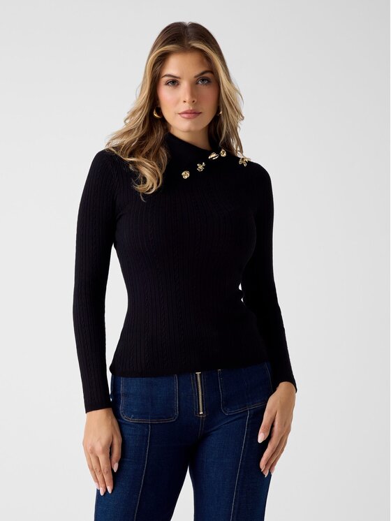Guess Guess Svetr 180412 Černá Classic Fit