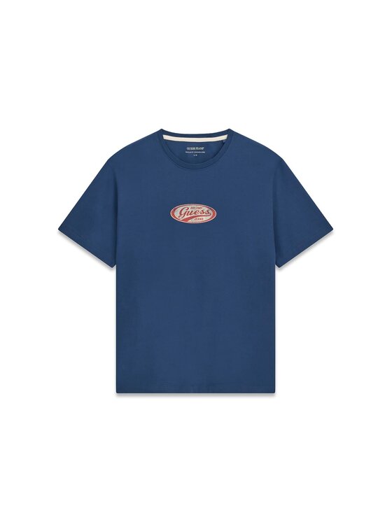 Guess Guess T-Shirt 183248 Niebieski Classic Fit