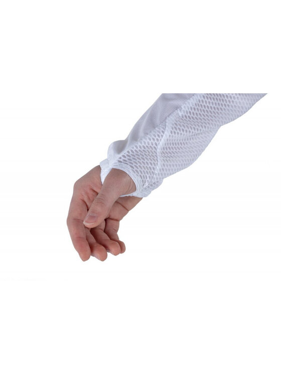 KILPI KILPI Kurtka do biegania TIRANO Biały Slim Fit