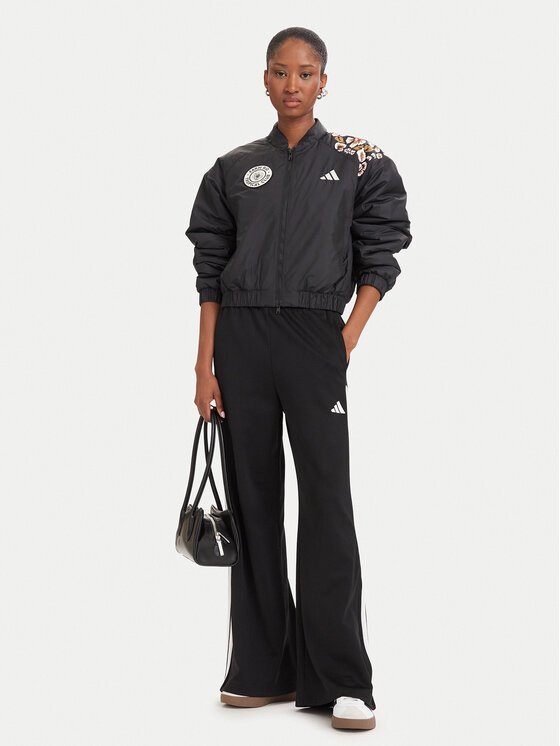 adidas adidas Kurtka bomber X Farm Rio KR0282 Czarny Regular Fit