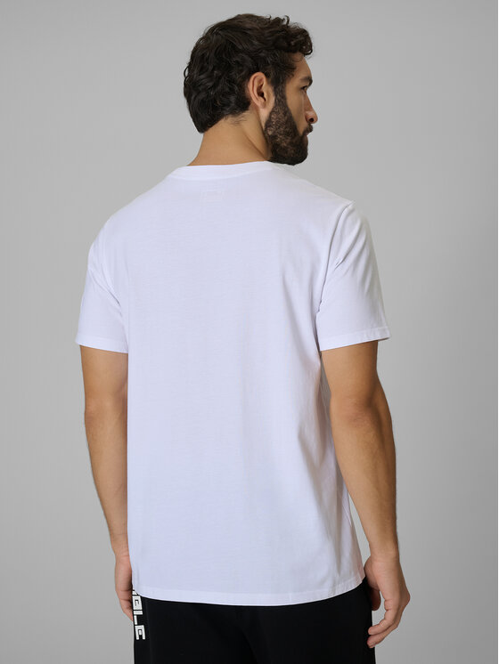 4F 4F T-Shirt ESSENTIAL 2 Biały Regular Fit