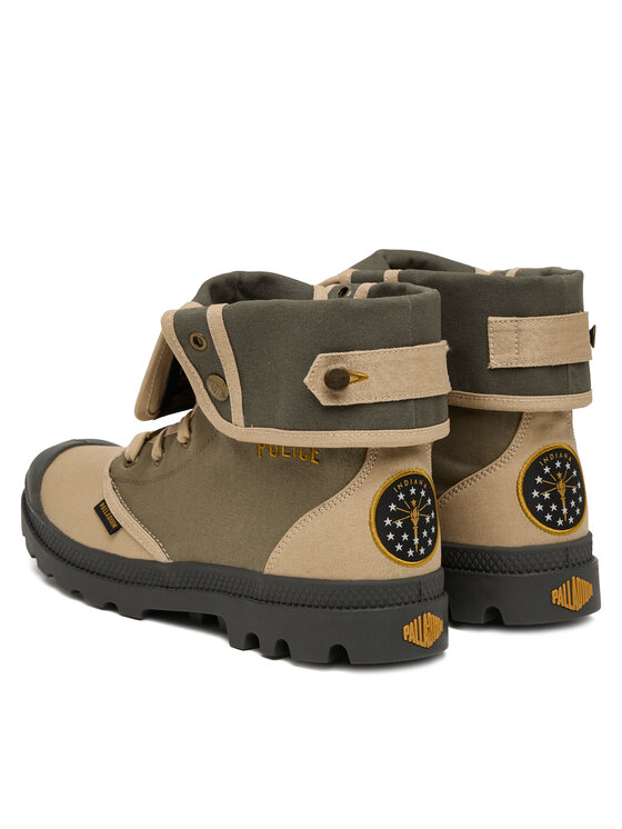 Palladium Palladium Outdoorová obuv Baggy Hawkins Police 04623-308-M Zelená