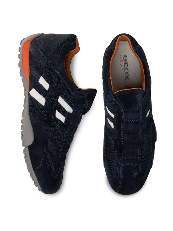 Geox Geox Halbschuhe U Snake L U4207L 02214 C4002 Dunkelblau